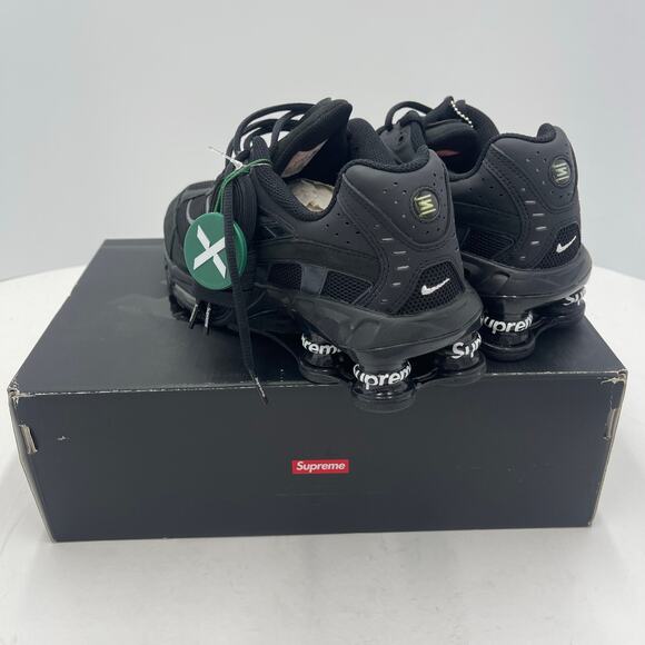 Nike x Supreme Custom Shox Ride 2 SP Black DN1615-001 Mens Sneakers 6.5/Womens 8 - Picture 6 of 12
